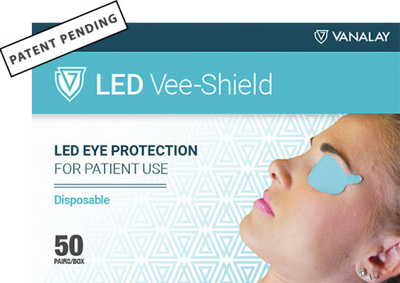 led vee shield patent pending